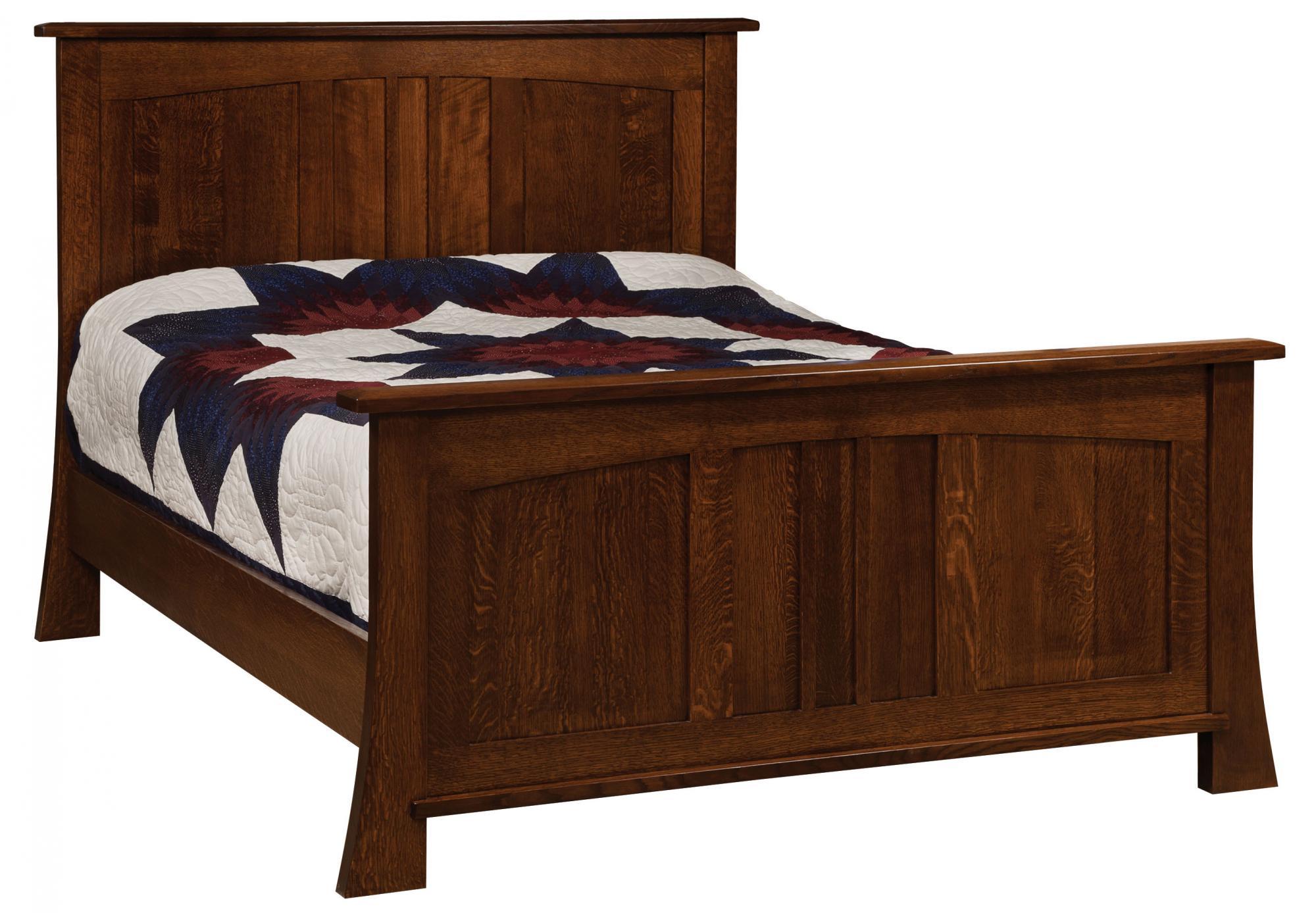 Grant Panel Bed - Amish Furniture Store - Mankato, MN